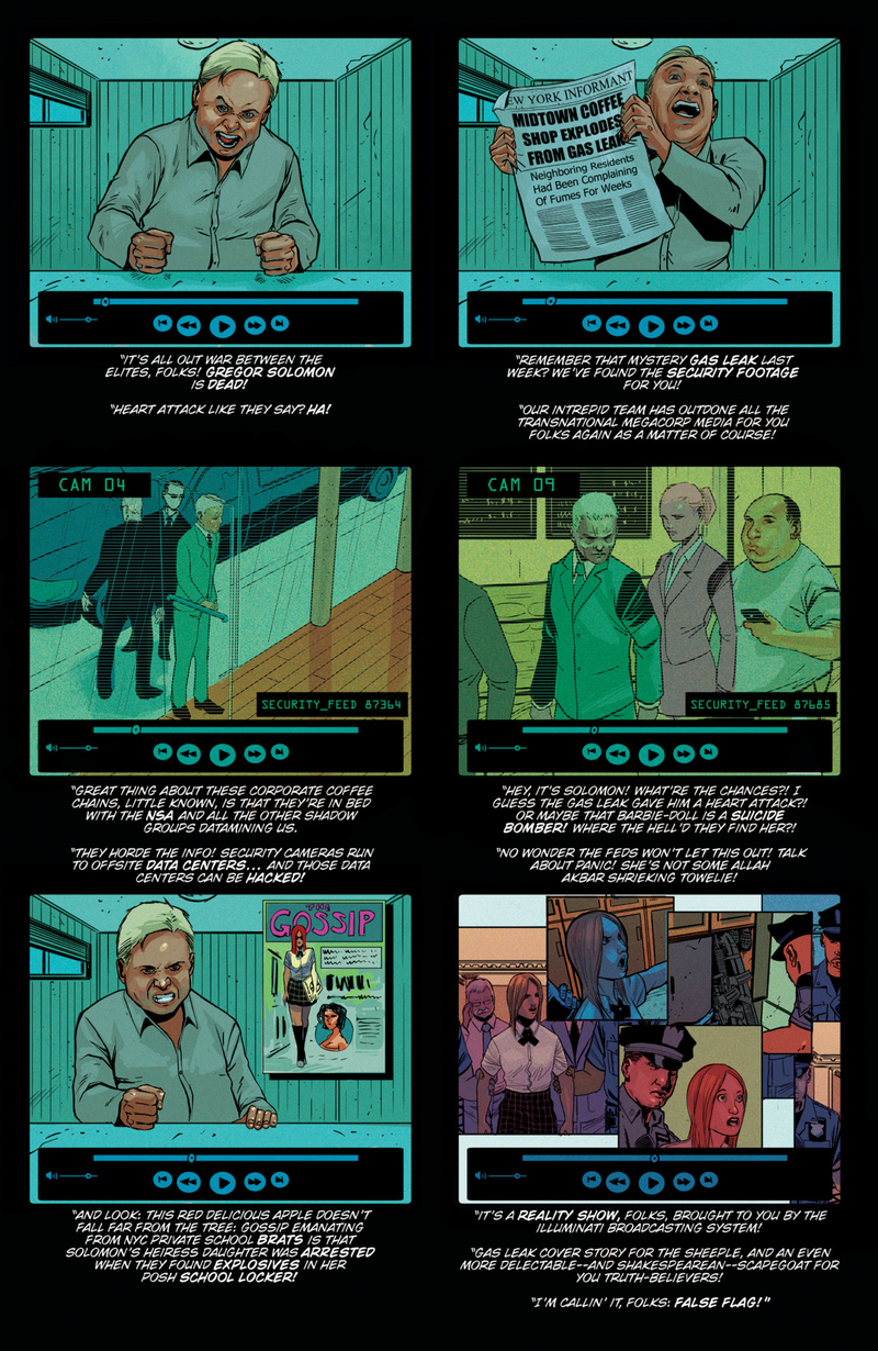 Illustration for article titled Dive Into a Mysterious, Brutal Conspiracy in This Look Inside the New Young Terrorists Collection